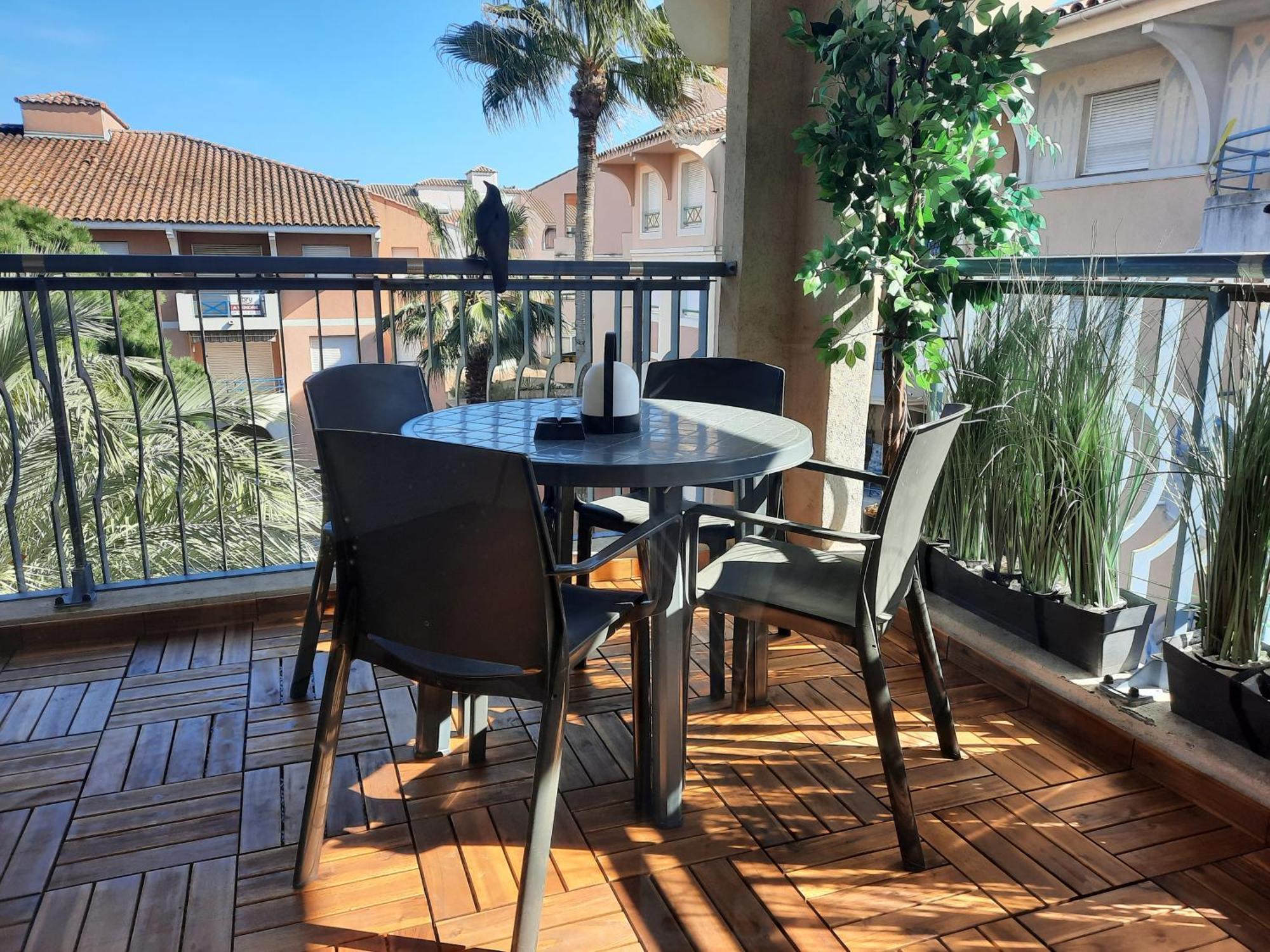Coeur Marina Climatise Terrasse Parking Lägenhet Fréjus Exteriör bild